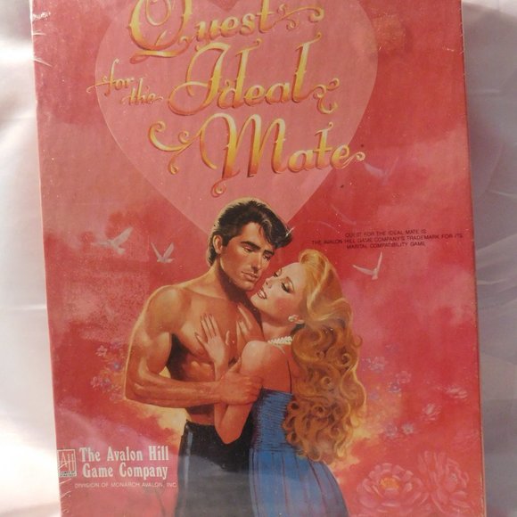 Quest for the Ideal Mate Board Game VINTAGE SEALED NEW